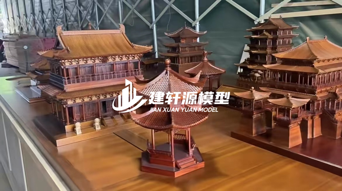 赤城古建模型制作
